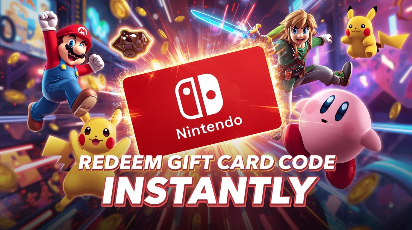 Nintendo Gift Card Code