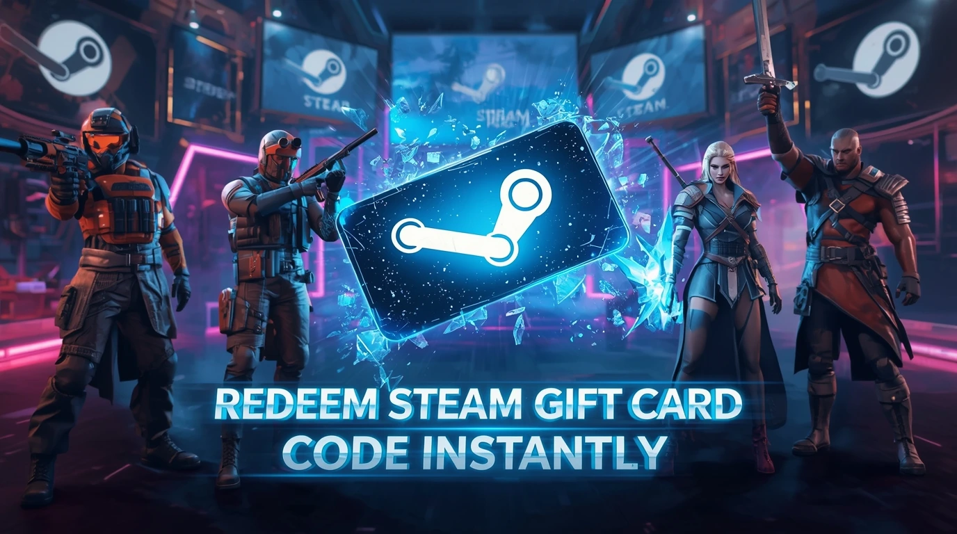 Steam gift card code